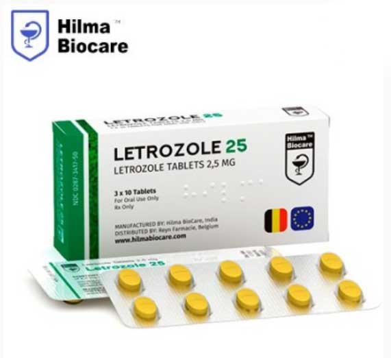 Letrozole – Hilma Biocare - 2.5mg - 30tabs
