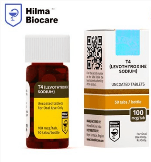 T4 Thyromed – Hilma Biocare - 100mcg - 50tabs